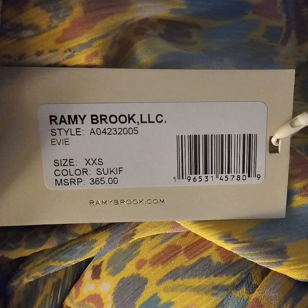 Ramy Brook Evie Peasant Blouse - Picture 8 of 8